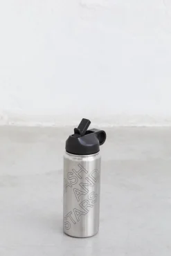 Dash and Stars Botella Acero Inoxidable Plata Gris Discount