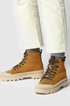 Pepe Jeans Botin Combinado Ascot Tostado