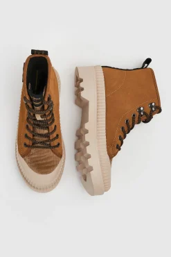 Pepe Jeans Botin Combinado Ascot Tostado