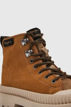 Pepe Jeans Botin Combinado Ascot Tostado