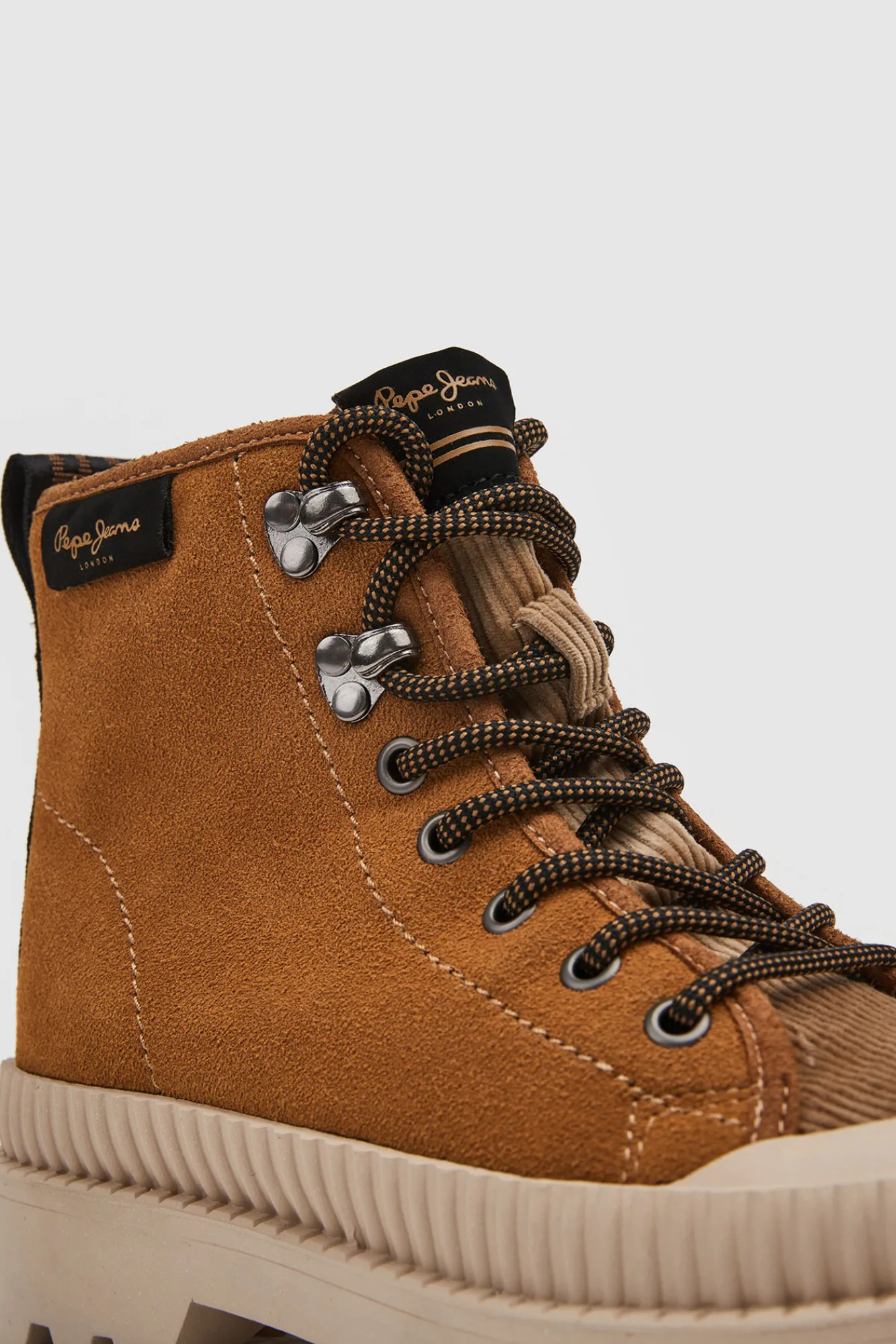 Pepe Jeans Botin Combinado Ascot Tostado