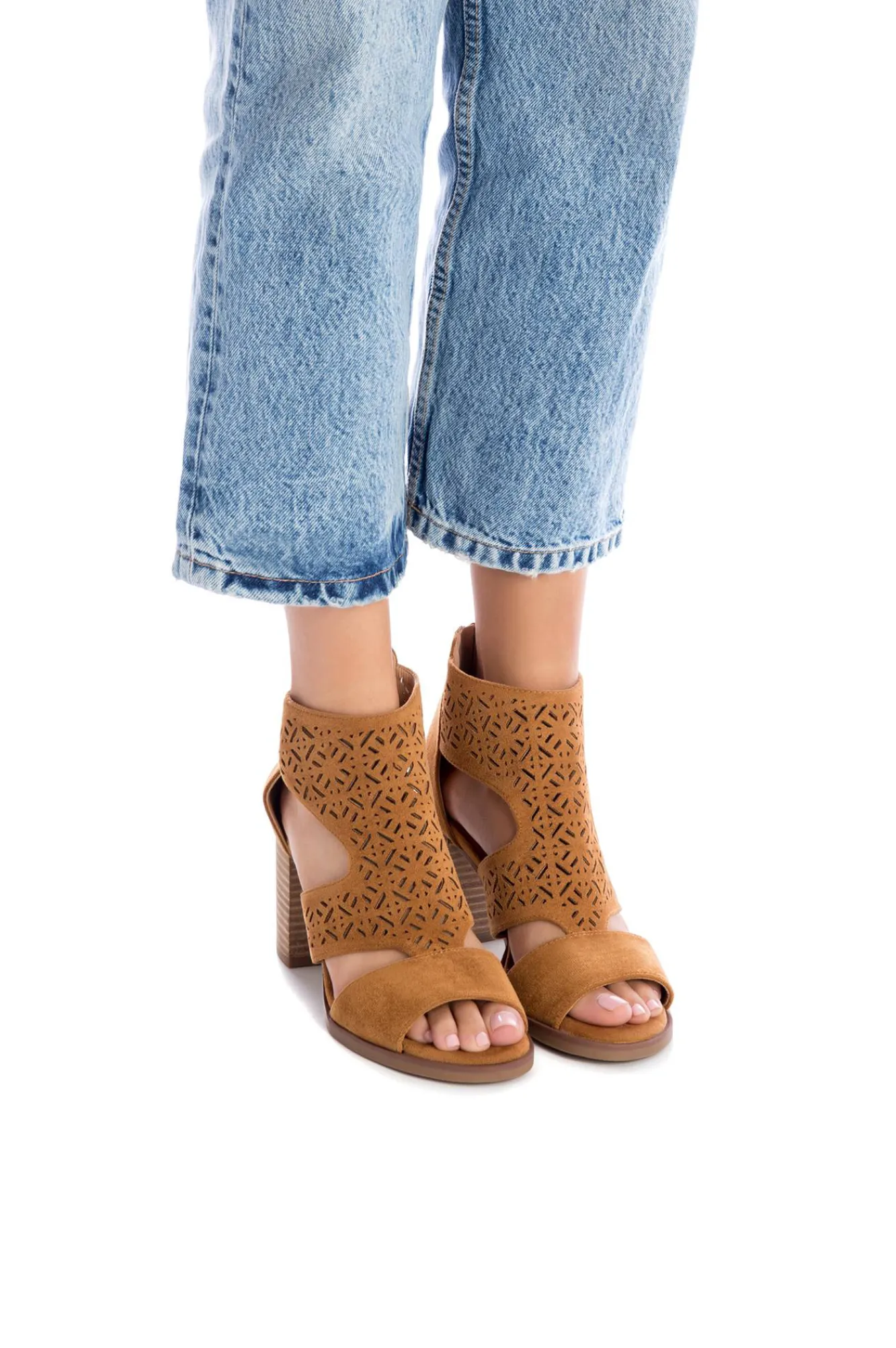 Xti Botin Sra Antelina Camel Marron Hot