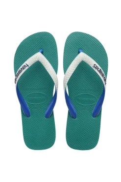 Havaianas Brasil Logo Turquesa Outlet