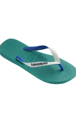 Havaianas Brasil Logo Turquesa Outlet