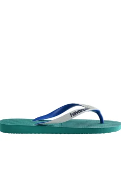 Havaianas Brasil Logo Turquesa Outlet