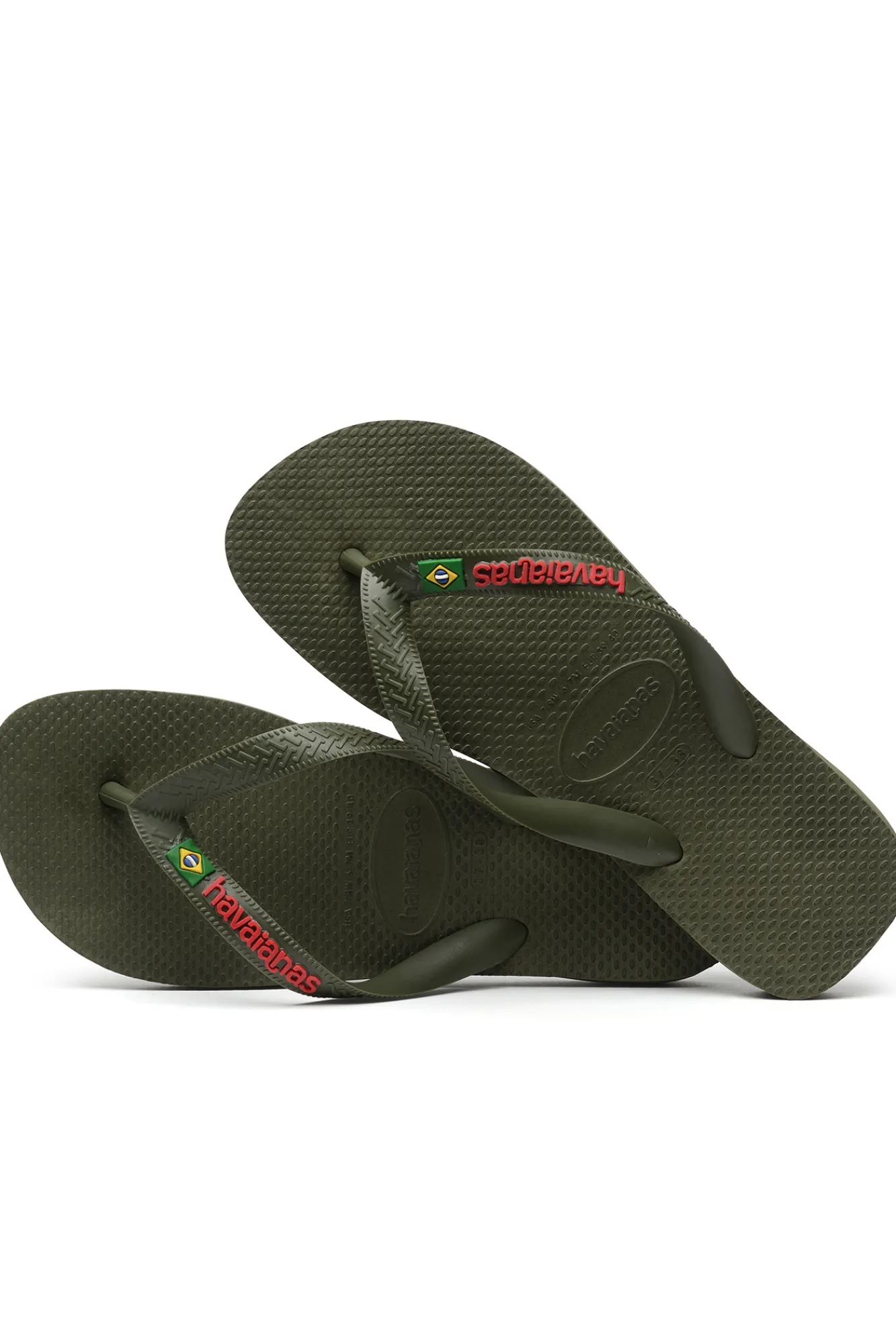 Havaianas Brasil Logo Verde Clearance