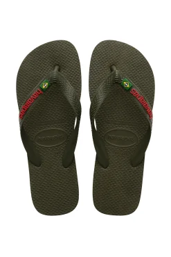 Havaianas Brasil Logo Verde Clearance