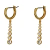 Pieces Caja De Pendientes Con Piedras Claras Amarillo Discount