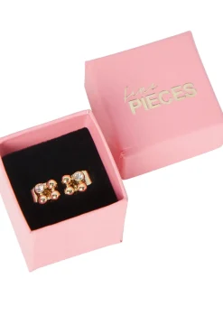 Pieces Caja De Pendientes En Forma De Cuadro. Dorado Outlet
