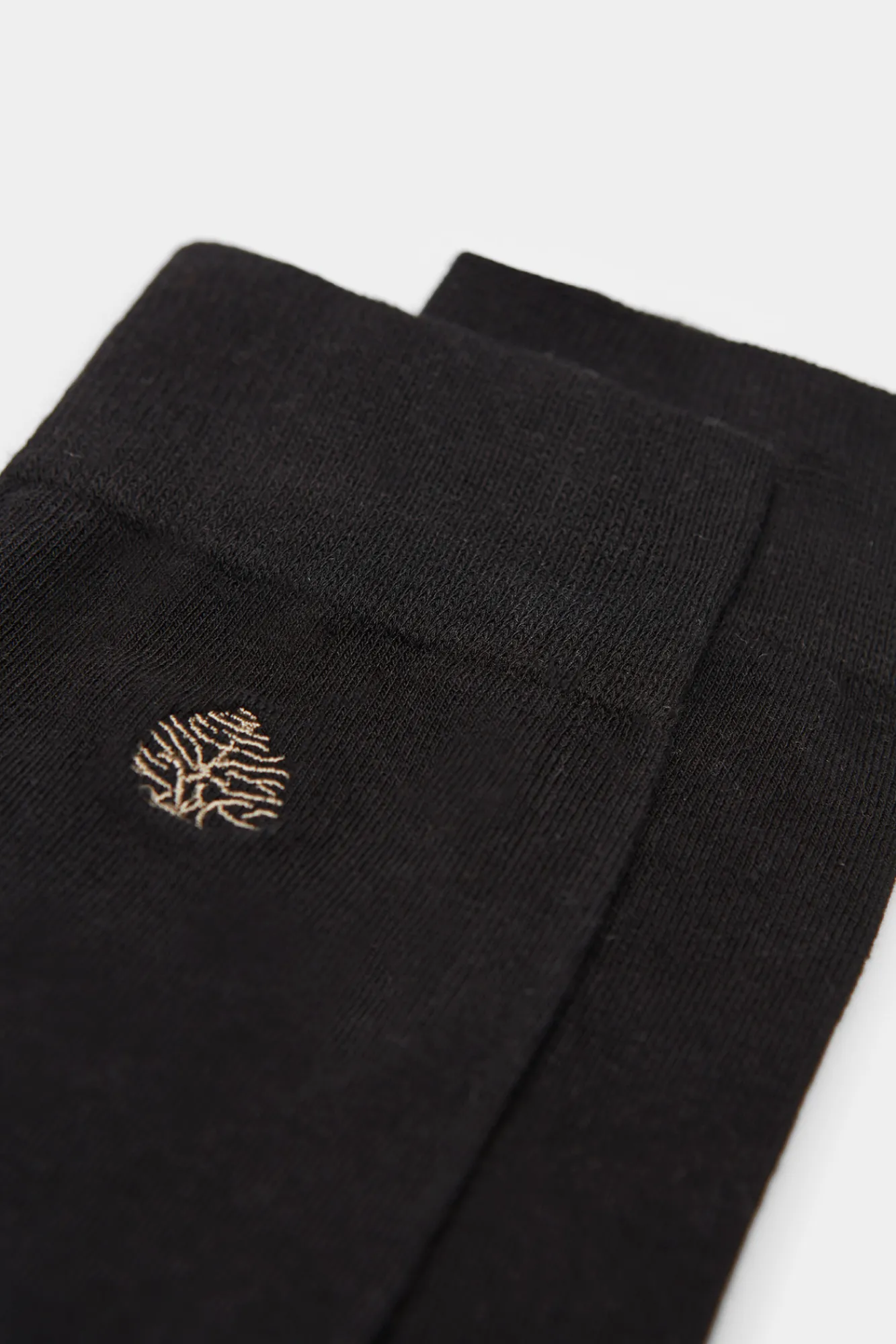 * Calcetin Basico Logo Arbol Negro Best