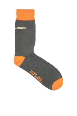 Jack & Jones Calcetin Cana Media Gris Medio Best