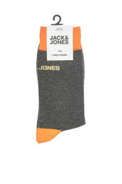 Jack & Jones Calcetin Cana Media Gris Medio Best