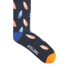 Jack & Jones Calcetin Cana Media Estampado Azul Hot