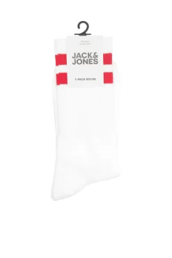 Jack & Jones Calcetin Cana Media Rojo Online