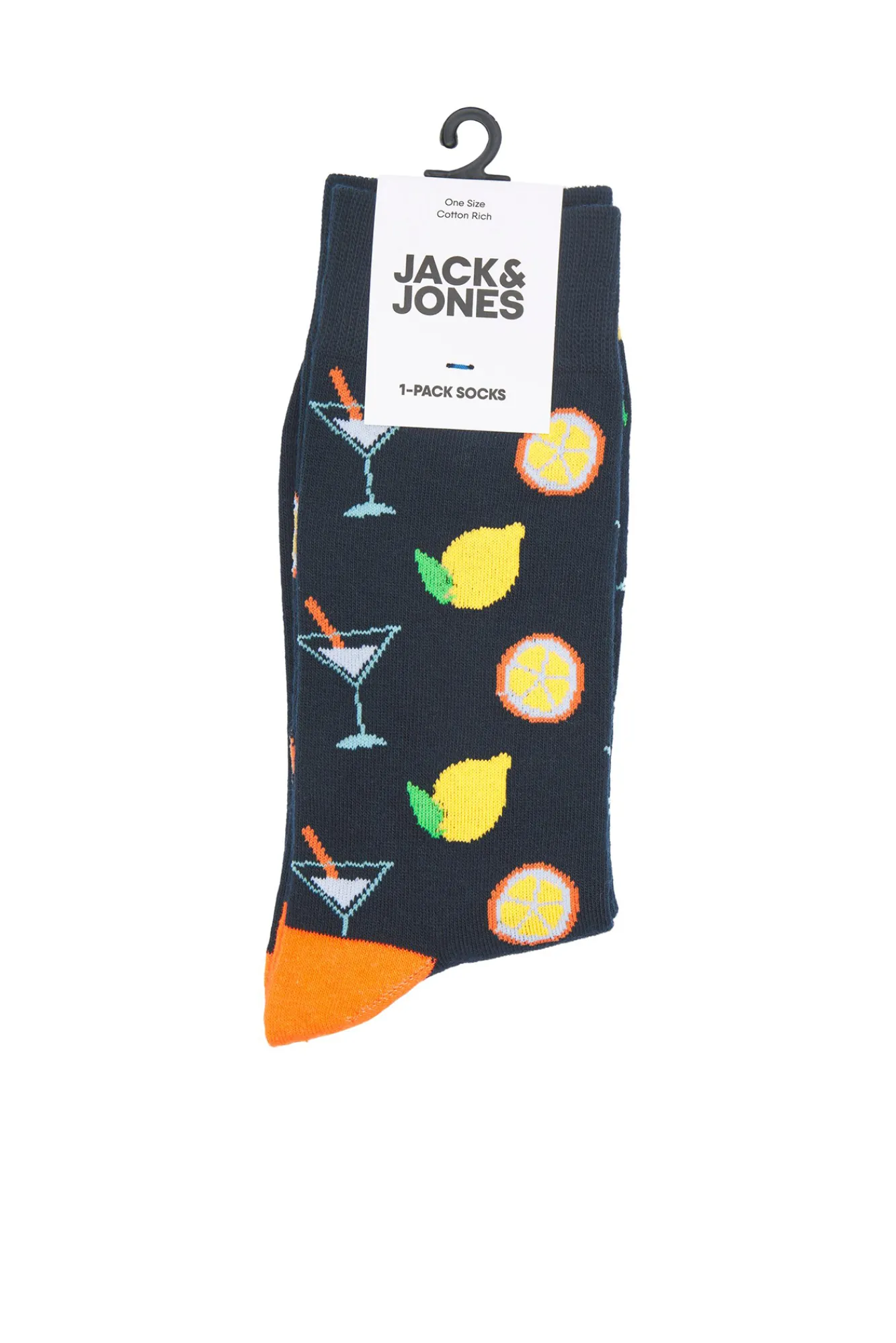 Jack & Jones Calcetin Cana Media Navy Sale