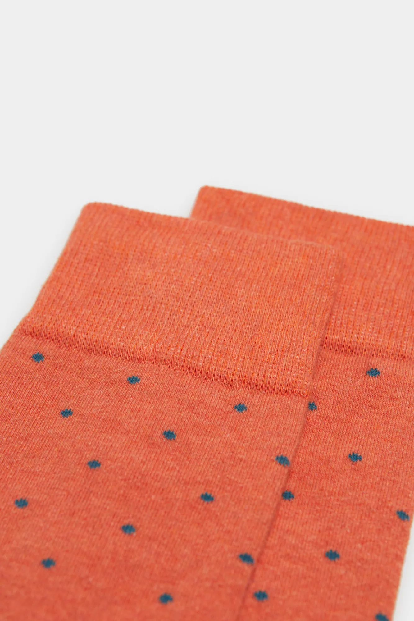 * Calcetin Dots Naranja Hot
