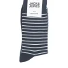 Jack & Jones Calcetin Estampado Rayas Azul New