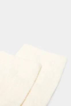 * Calcetin Textura Beige Medio