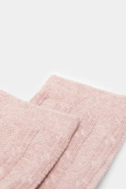 * Calcetin Textura Rosa Sale
