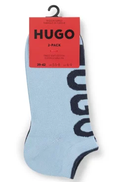 HUGO Calcetin Tobillero Azul Indigo Clearance