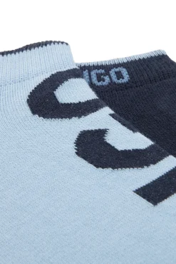 HUGO Calcetin Tobillero Azul Indigo Clearance