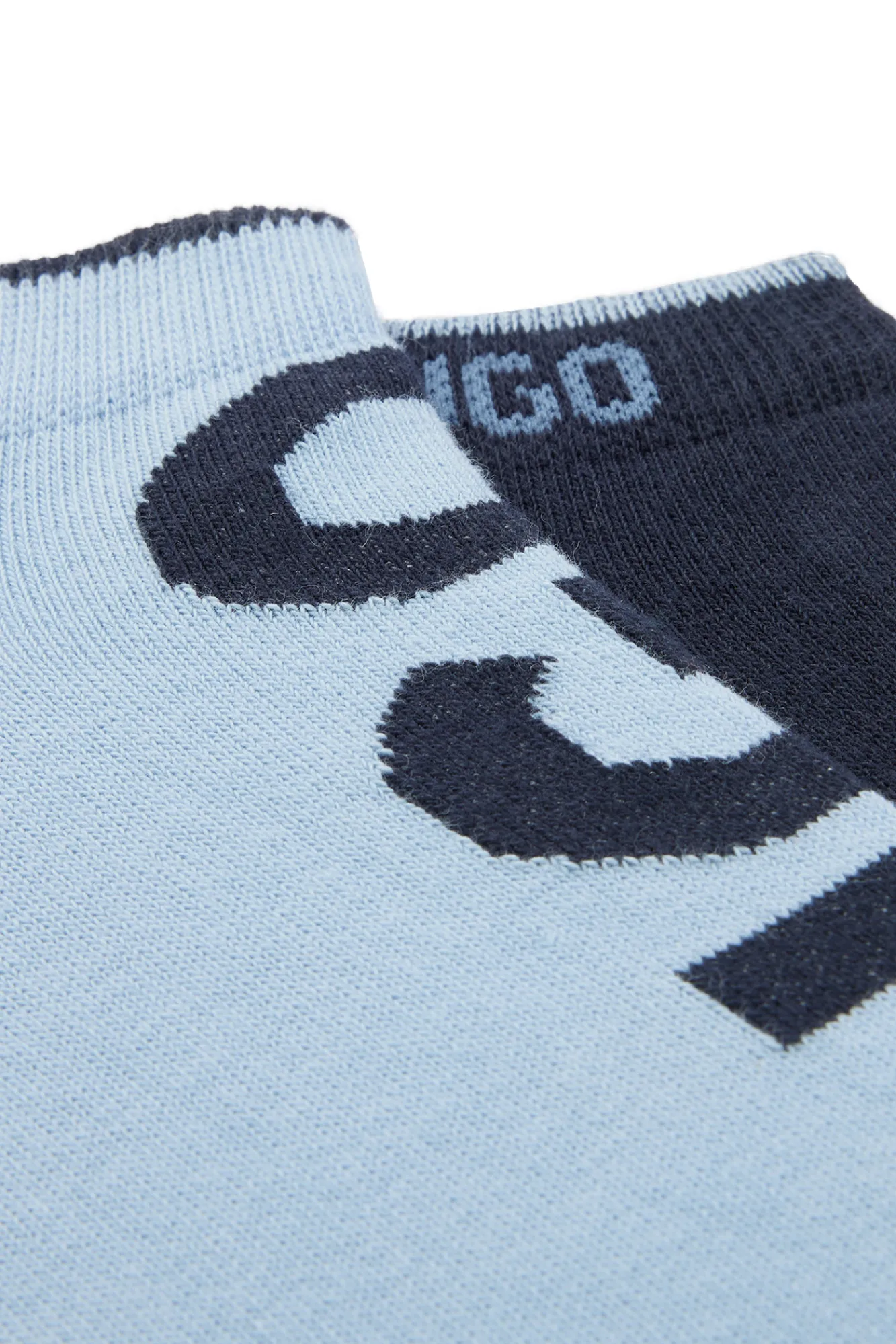 HUGO Calcetin Tobillero Azul Indigo Clearance