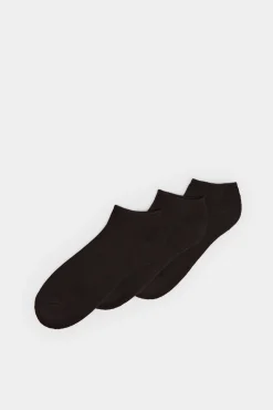 * Calcetin Tobillero Confort Negro New