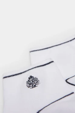 * Calcetin Tobillero New Fit Logo Blanco Sale