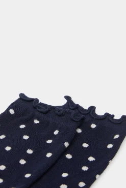 * Calcetin Topitos Navy New