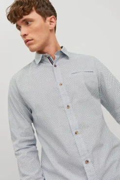 Jack & Jones Camisa Casual Blanco Outlet