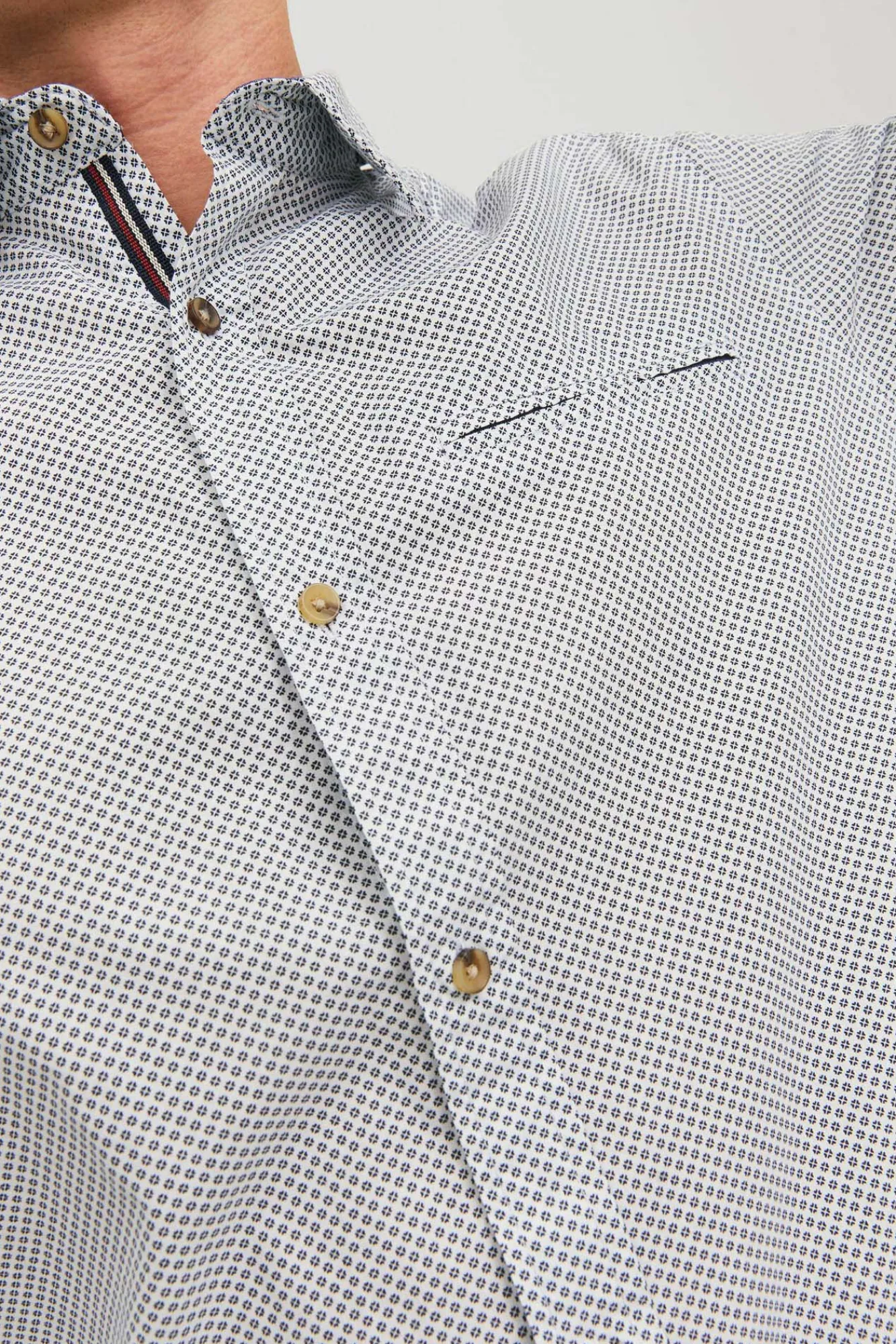 Jack & Jones Camisa Casual Blanco Outlet