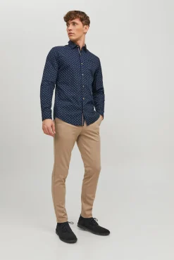 Jack & Jones Camisa Casual Navy Hot