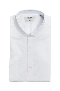 Jack & Jones Camisa Casual Popelin Blanco Discount