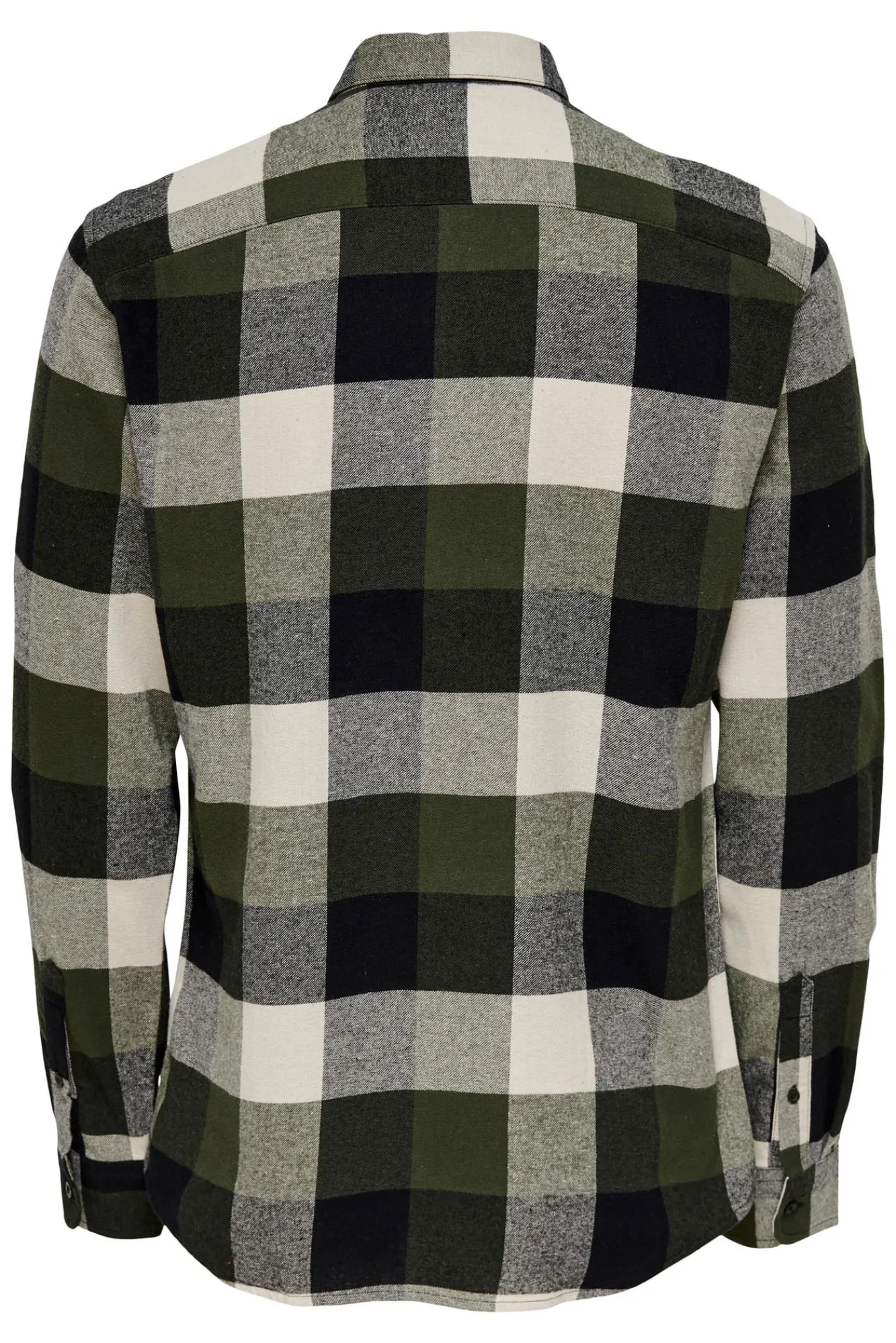 Only & Sons Camisa Cuadros Verde New