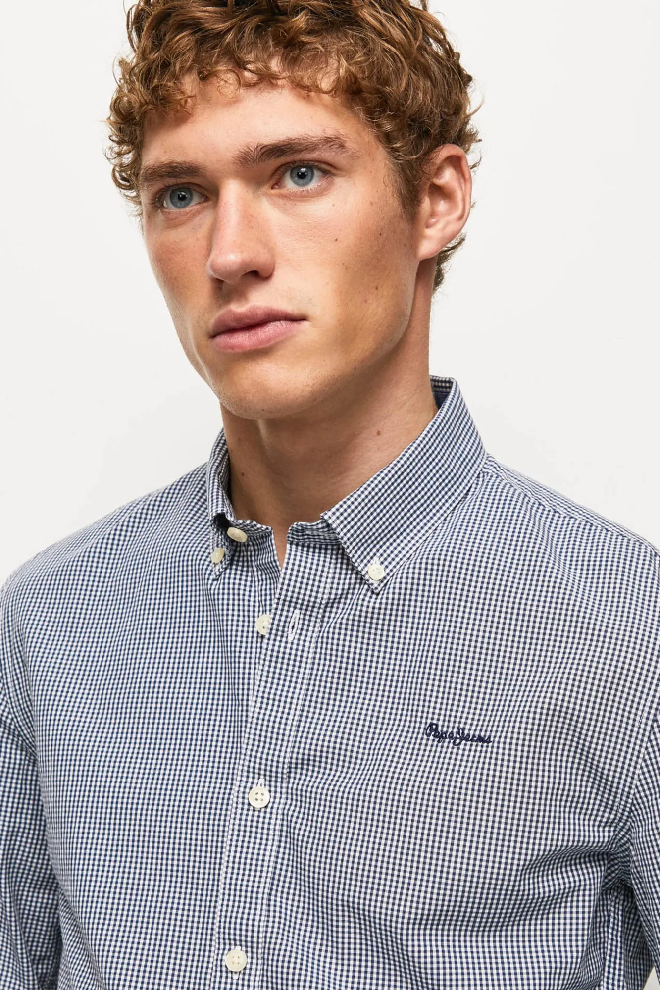 Pepe Jeans Camisa De Algodon De Cuadros Slim Fit. Navy Discount