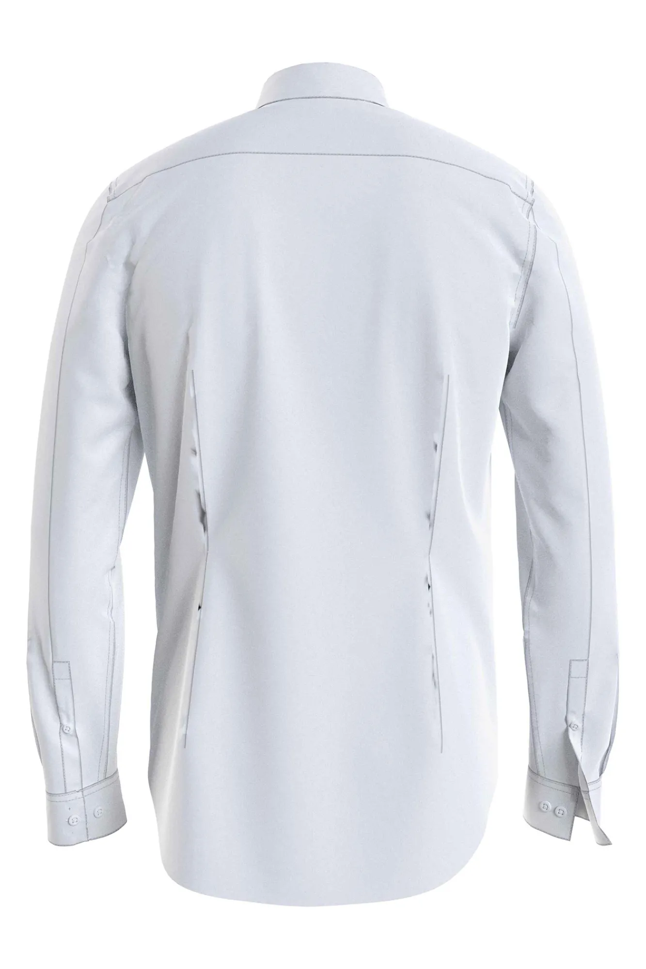 Calvin Klein Camisa De Chico Con Logo Blanco Best