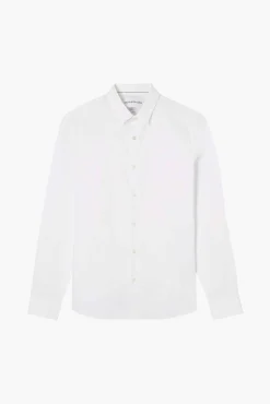 Calvin Klein Camisa De Chico Con Logo Blanco Best