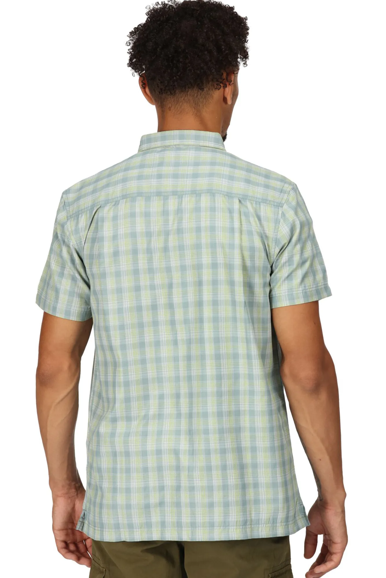 Regatta Camisa De Cuadros Kalambo Vii Kaki Claro Sale