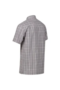 Regatta Camisa De Cuadros Kalambo Vii Gris Medio Discount