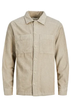 Jack & Jones Camisa De Pana Beige Online