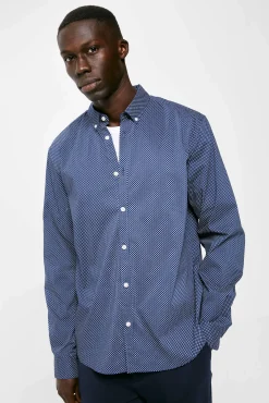 * Camisa Estampada Navy Hot
