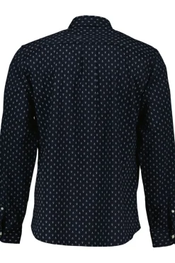 * Camisa Estampada Azul Oscuro Best