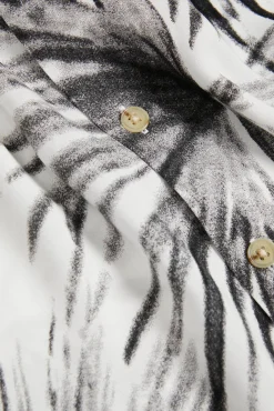 Jack & Jones Camisa Estampada Manga Corta Blanco Sale