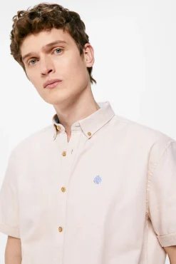 * Camisa Estructura Color Beige Medio Discount