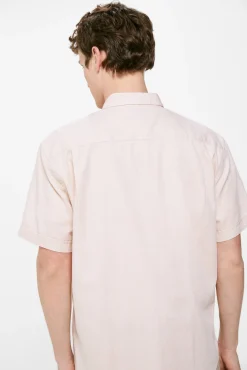 * Camisa Estructura Color Beige Medio Discount