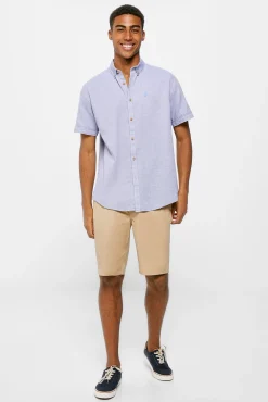 * Camisa Estructura Color Azul Outlet