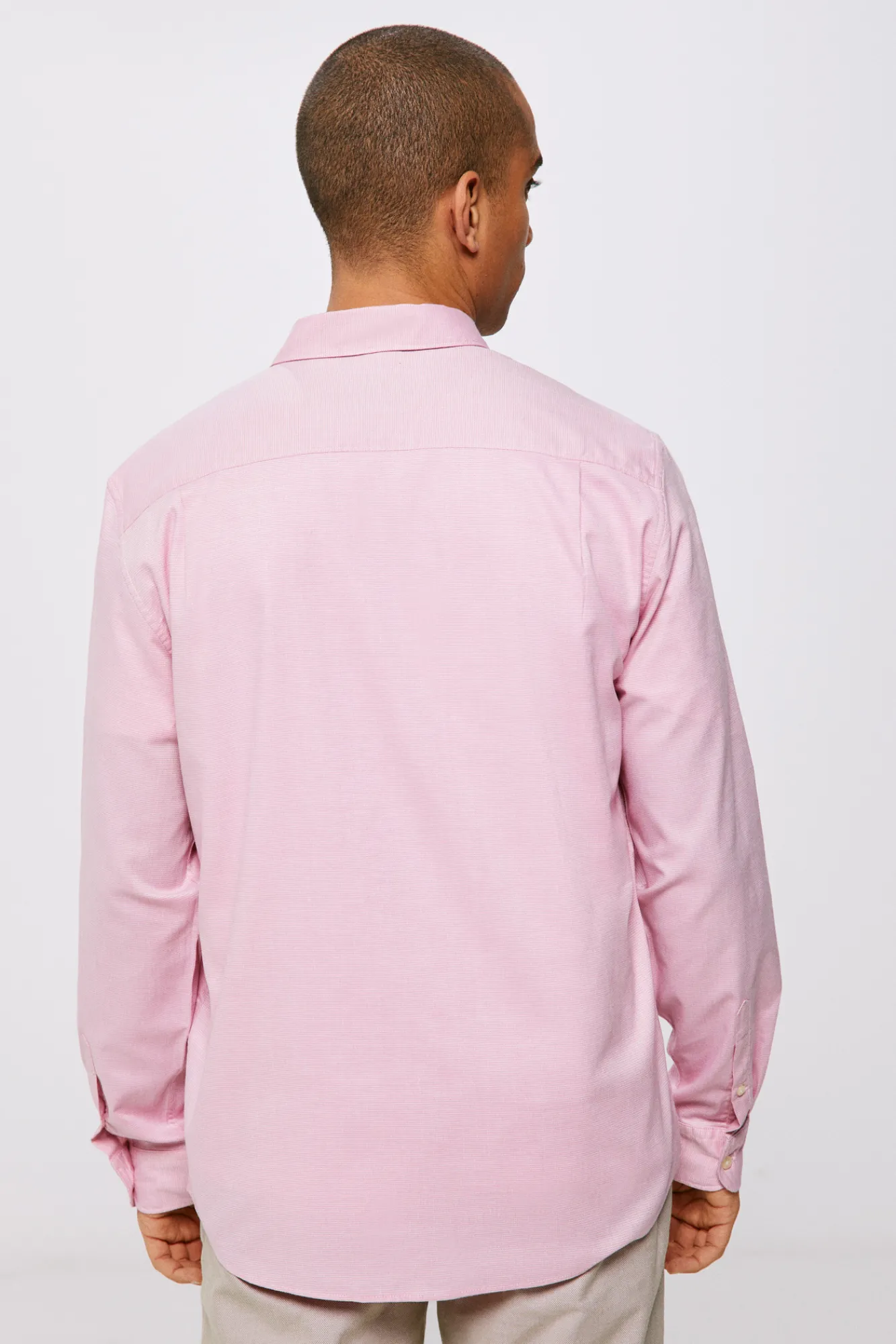 * Camisa Estructura Color Rosa New