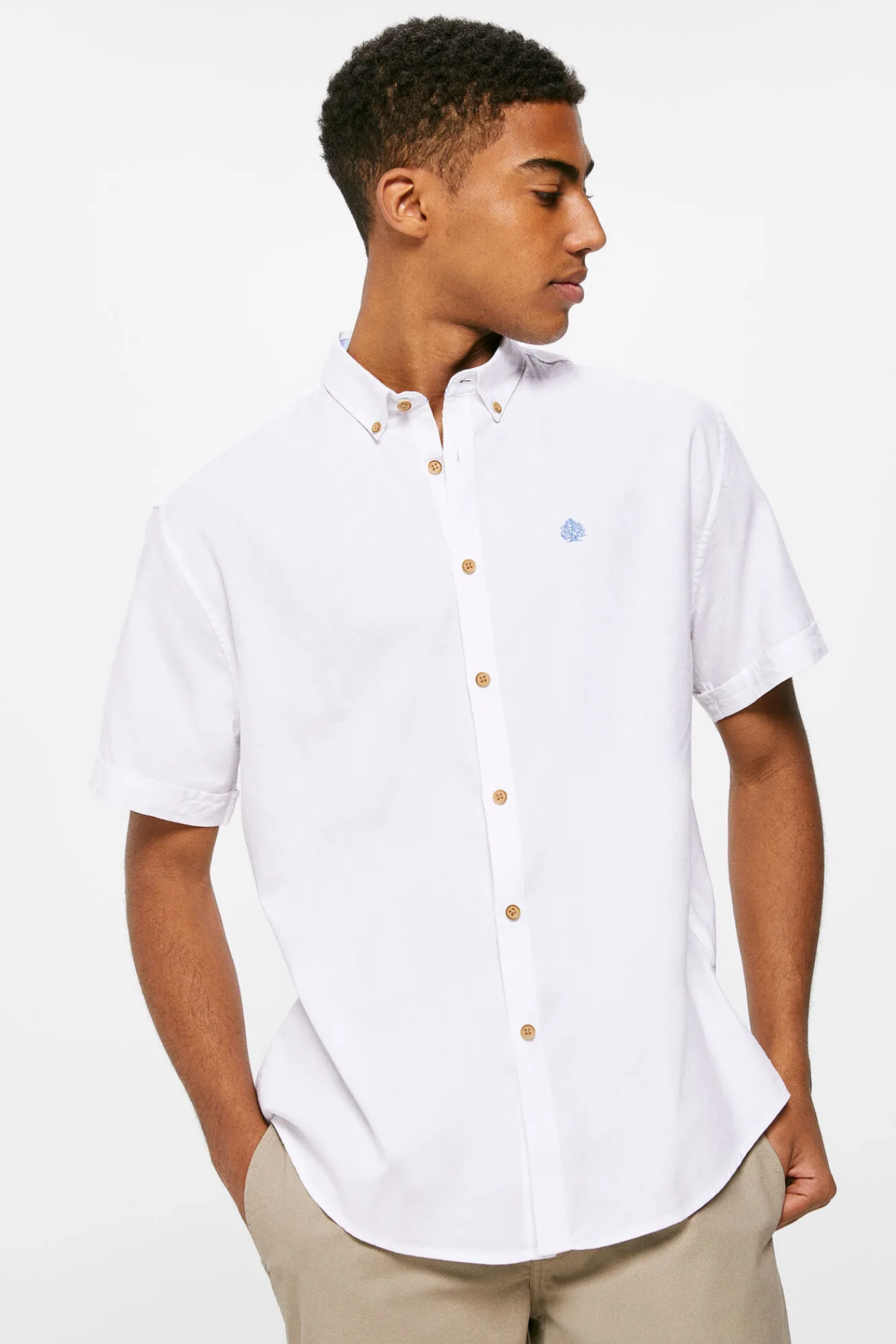 * Camisa Estructura Color Blanco Discount