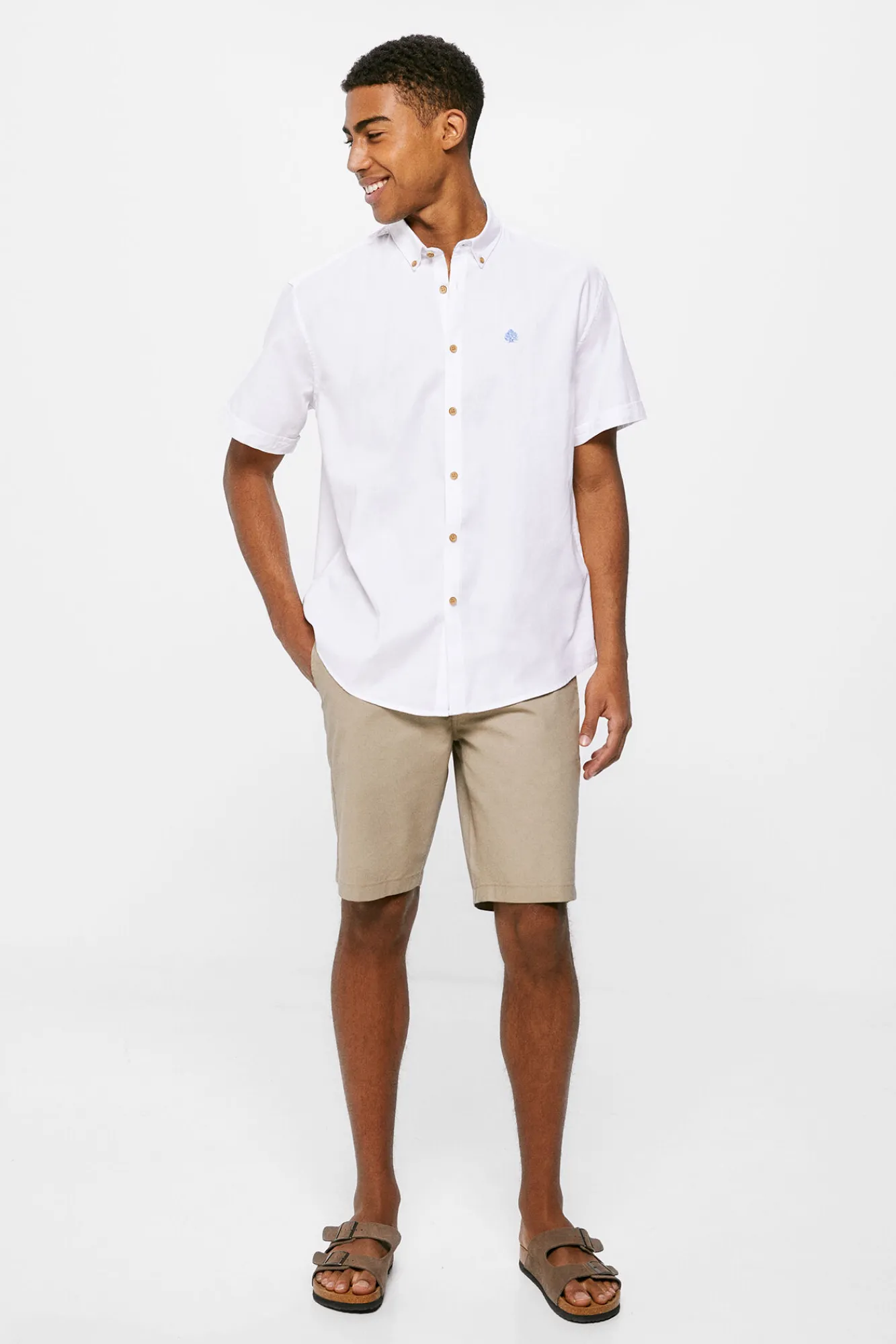 * Camisa Estructura Color Blanco Discount