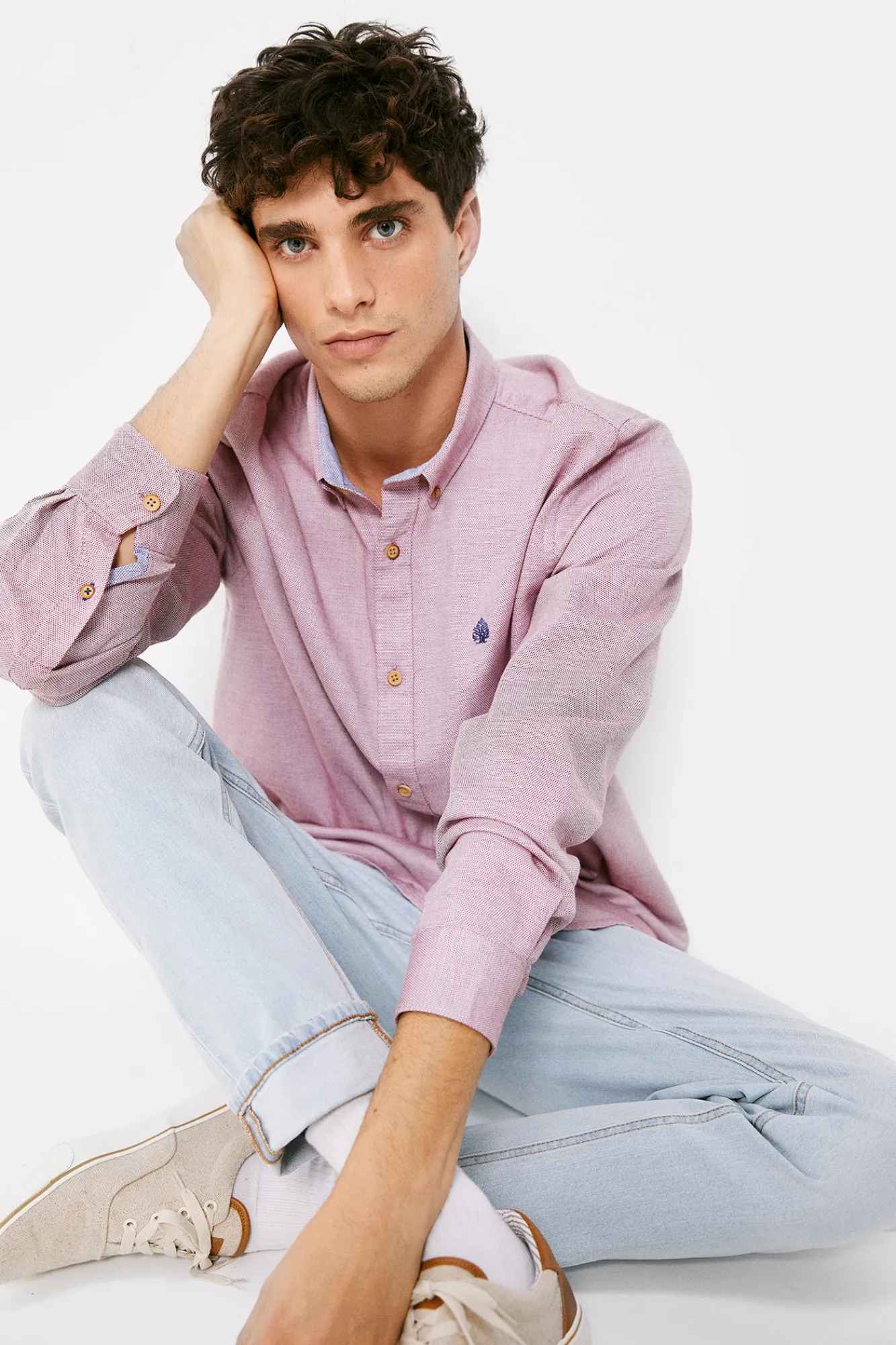 * Camisa Estructura Color Rojo